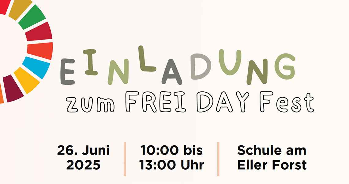 FREI DAY Fest an der Schule am Eller Forst – Wir gestalten Zukunft!