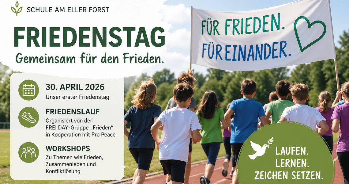 Friedenstag an der Schule am Eller Forst